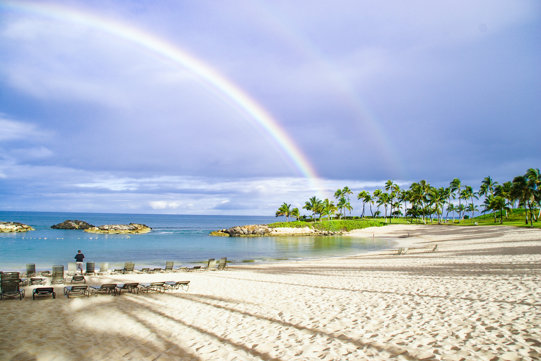 ハワイのビーチのイメージ写真